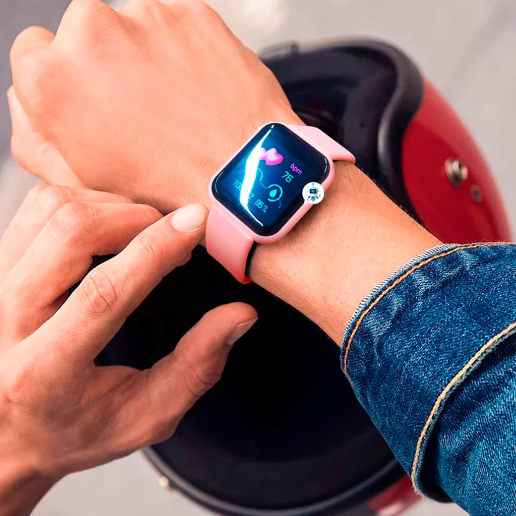 Y68 Smartwatch Rosado 1