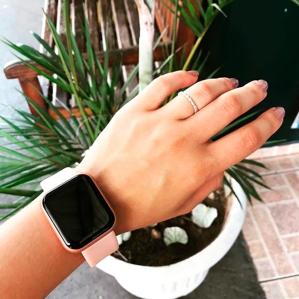 Y68 Smartwatch Rosado 2